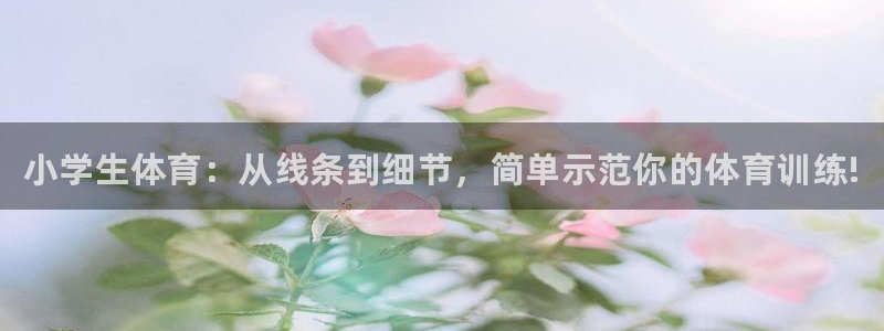 米兰体育官网下载平台APP：小学生体育：从线条到细节